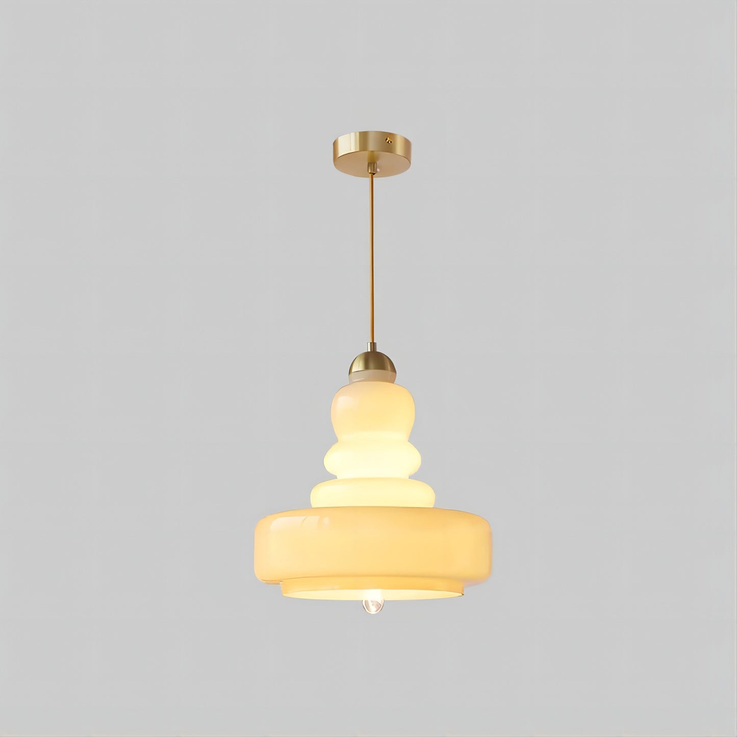 Gourd Glass Pendant Light