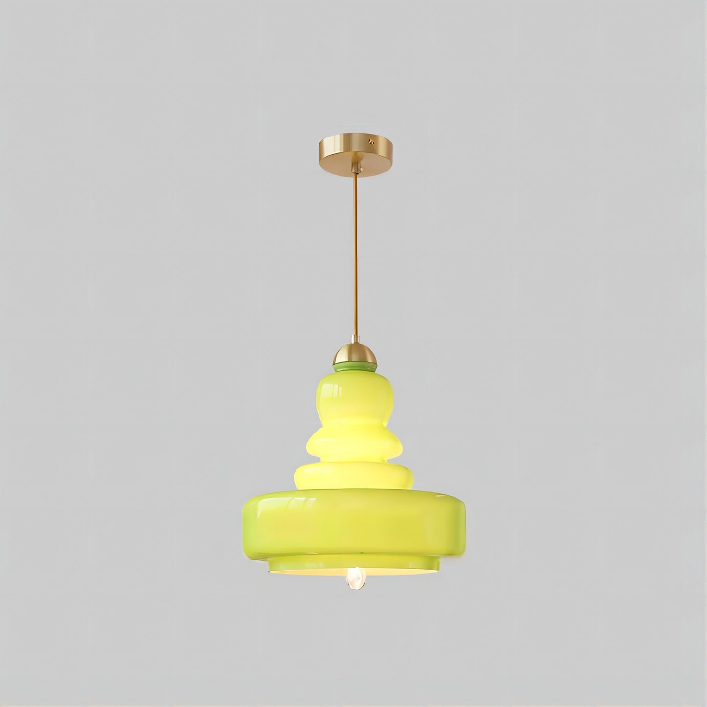 Gourd Glass Pendant Light