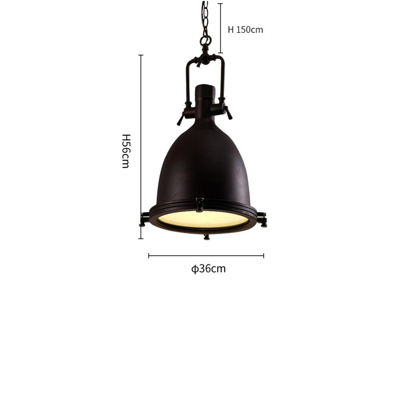 Industrial Metal Pendant Light