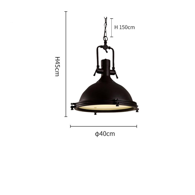 Industrial Metal Pendant Light