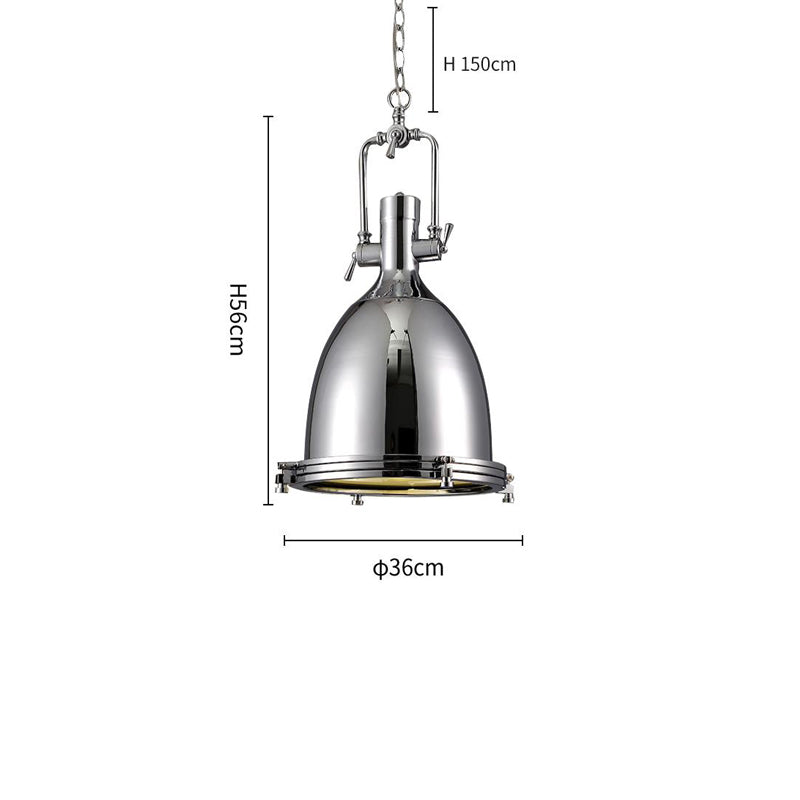 Industrial Metal Pendant Light