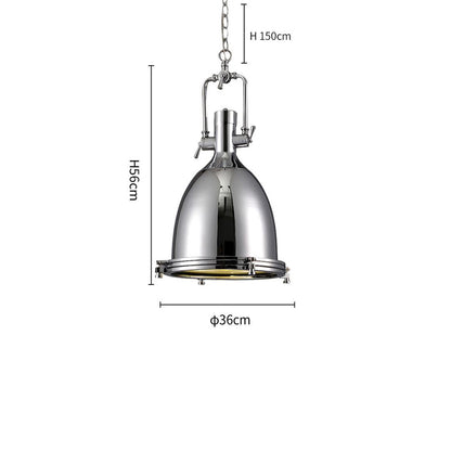 Industrial Metal Pendant Light