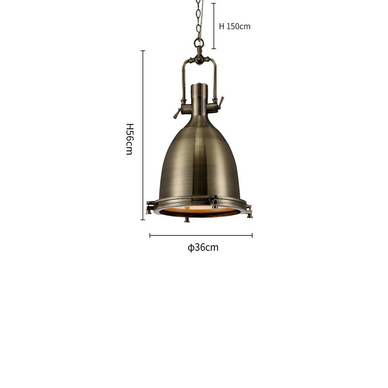 Industrial Metal Pendant Light