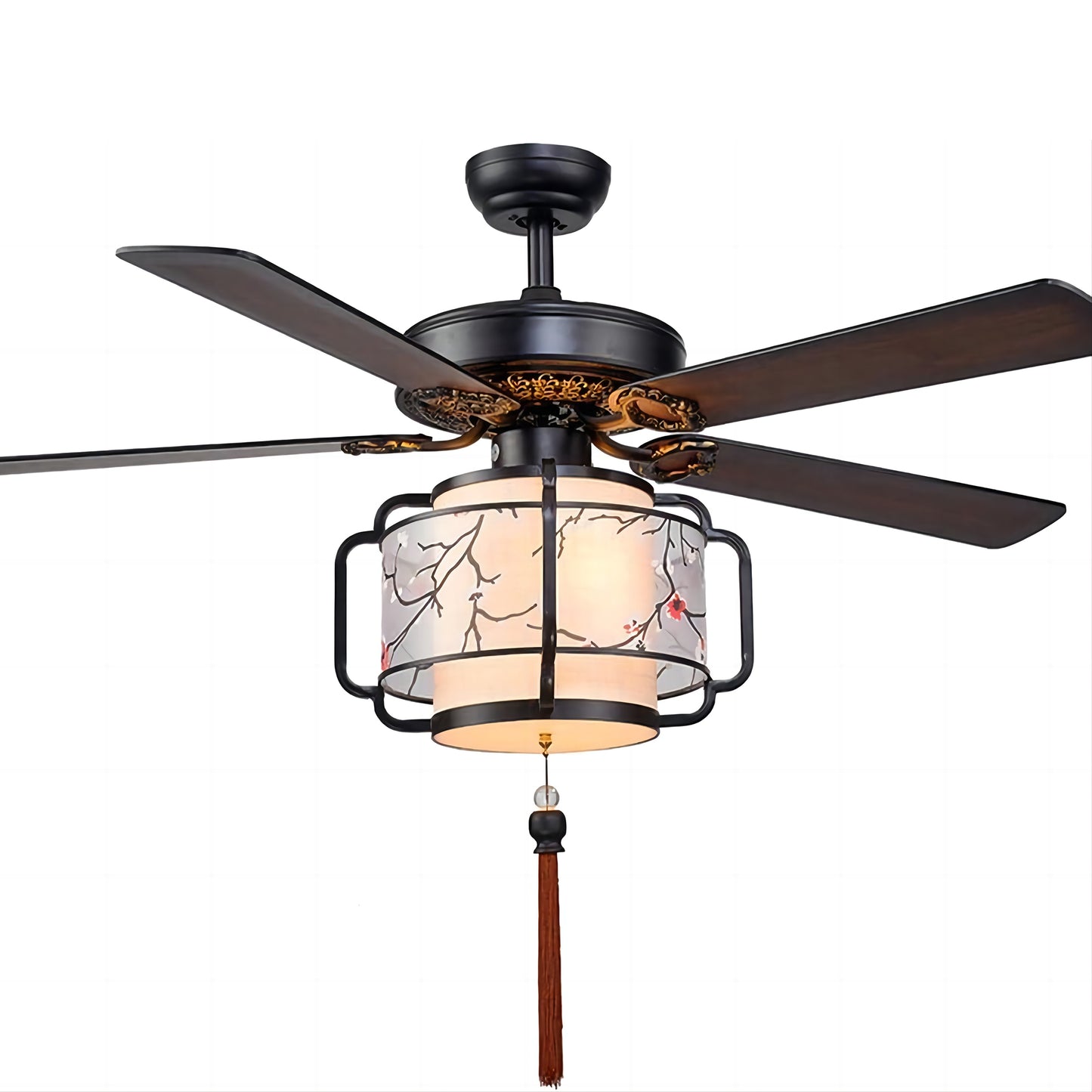 Chinese Lantern Ceiling Fan-B