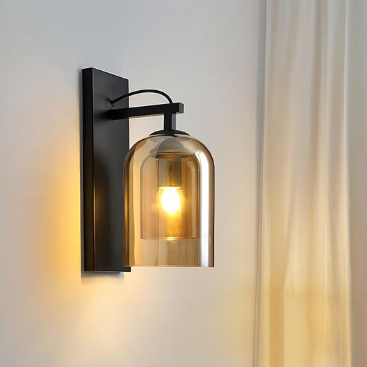 Double-covered Glass Wall Lamp