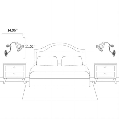 Flower Wall Lamp - Morning Glory