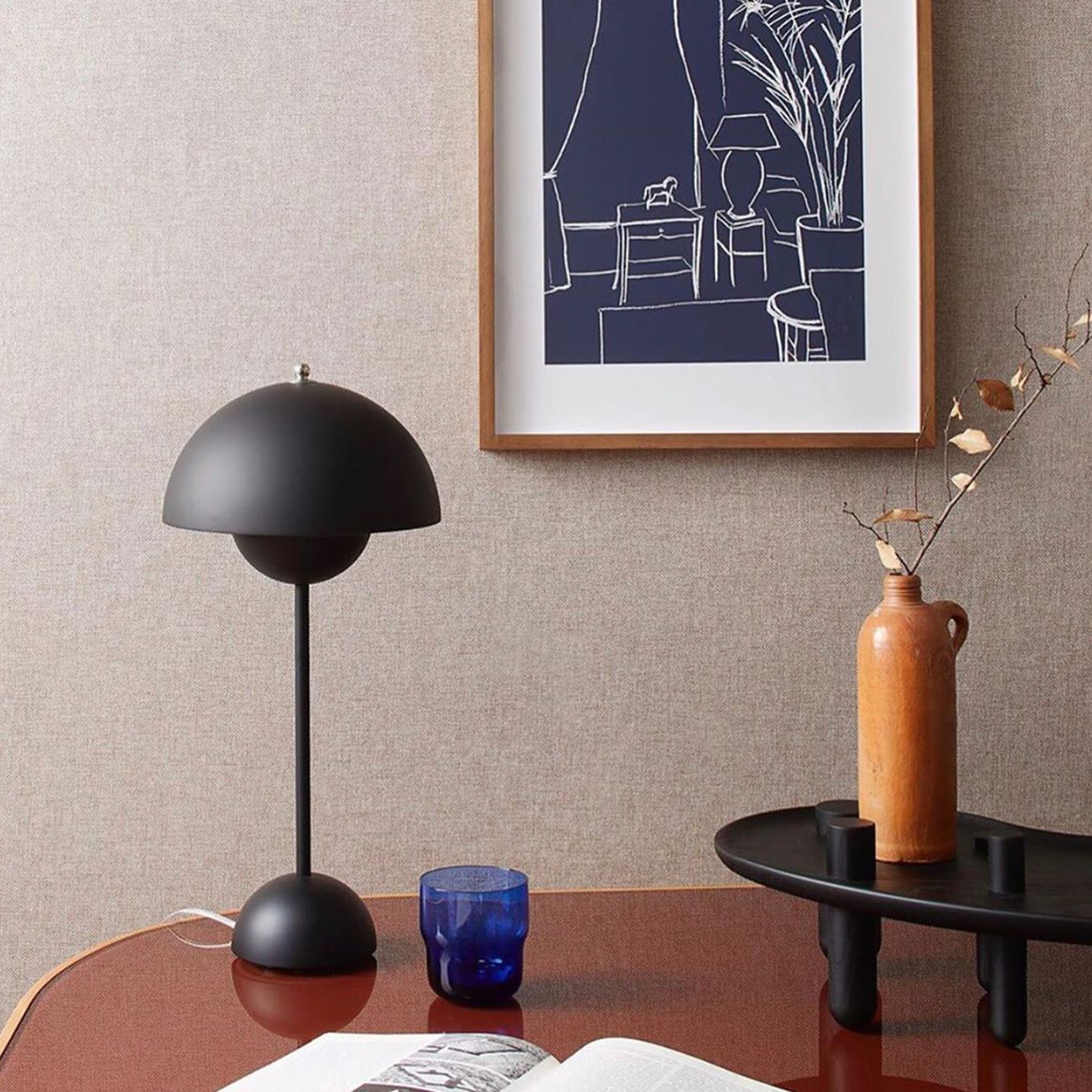 Flowerpot Table Lamp