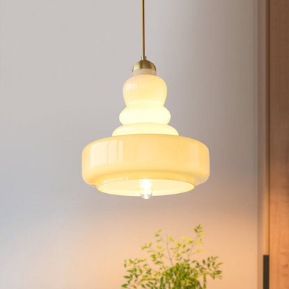 Gourd Glass Pendant Light