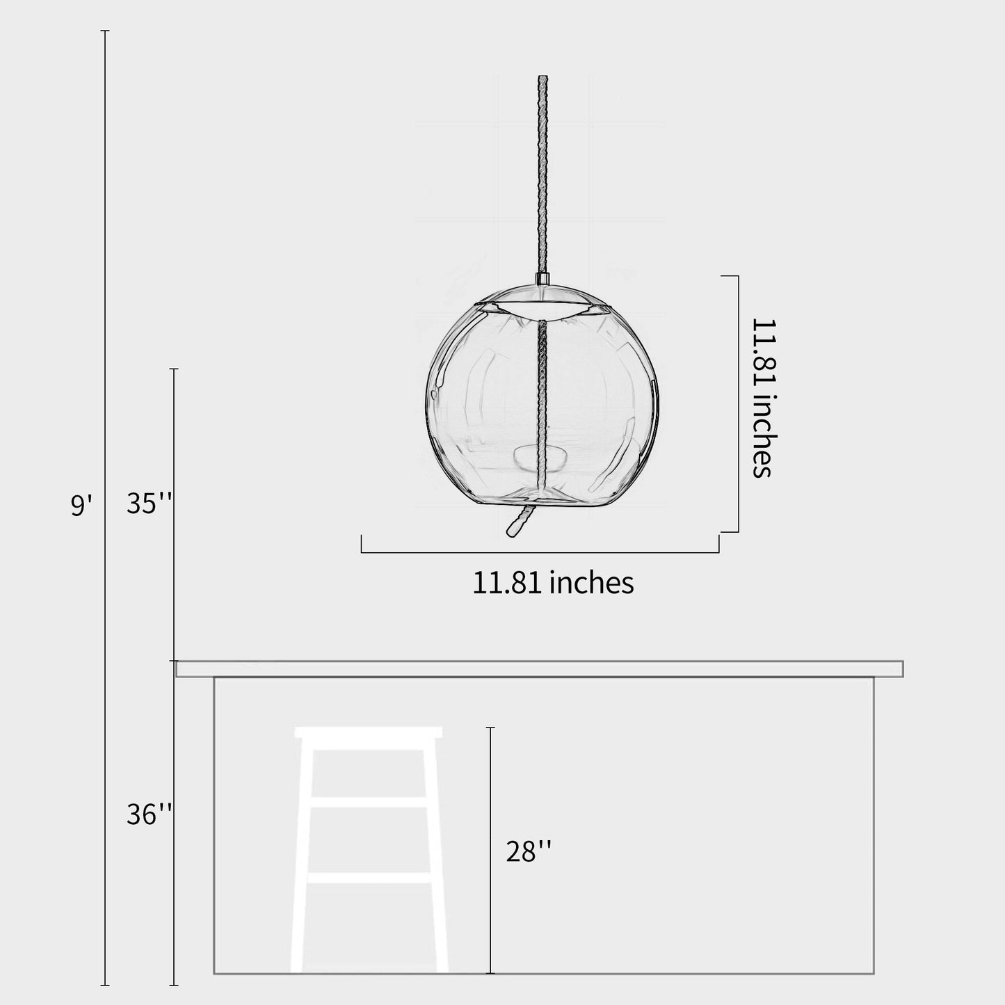 Knot Sfera Pendant Lamp