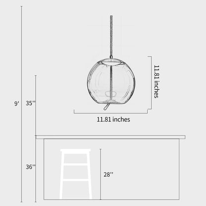 Knot Sfera Pendant Lamp