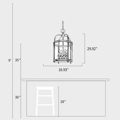 Larchmont 4 Light Pendant