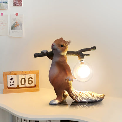 Squirrel Table Lamp