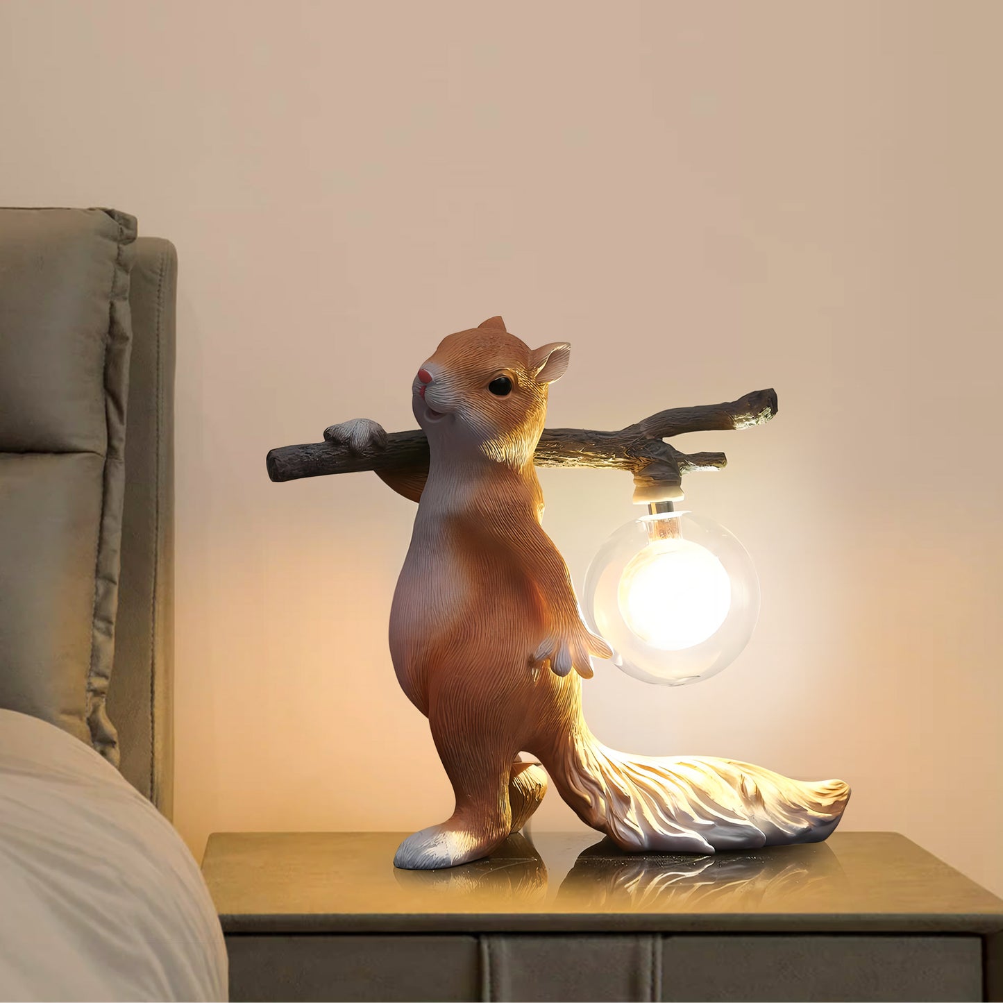 Squirrel Table Lamp