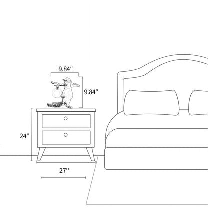 Squirrel Table Lamp